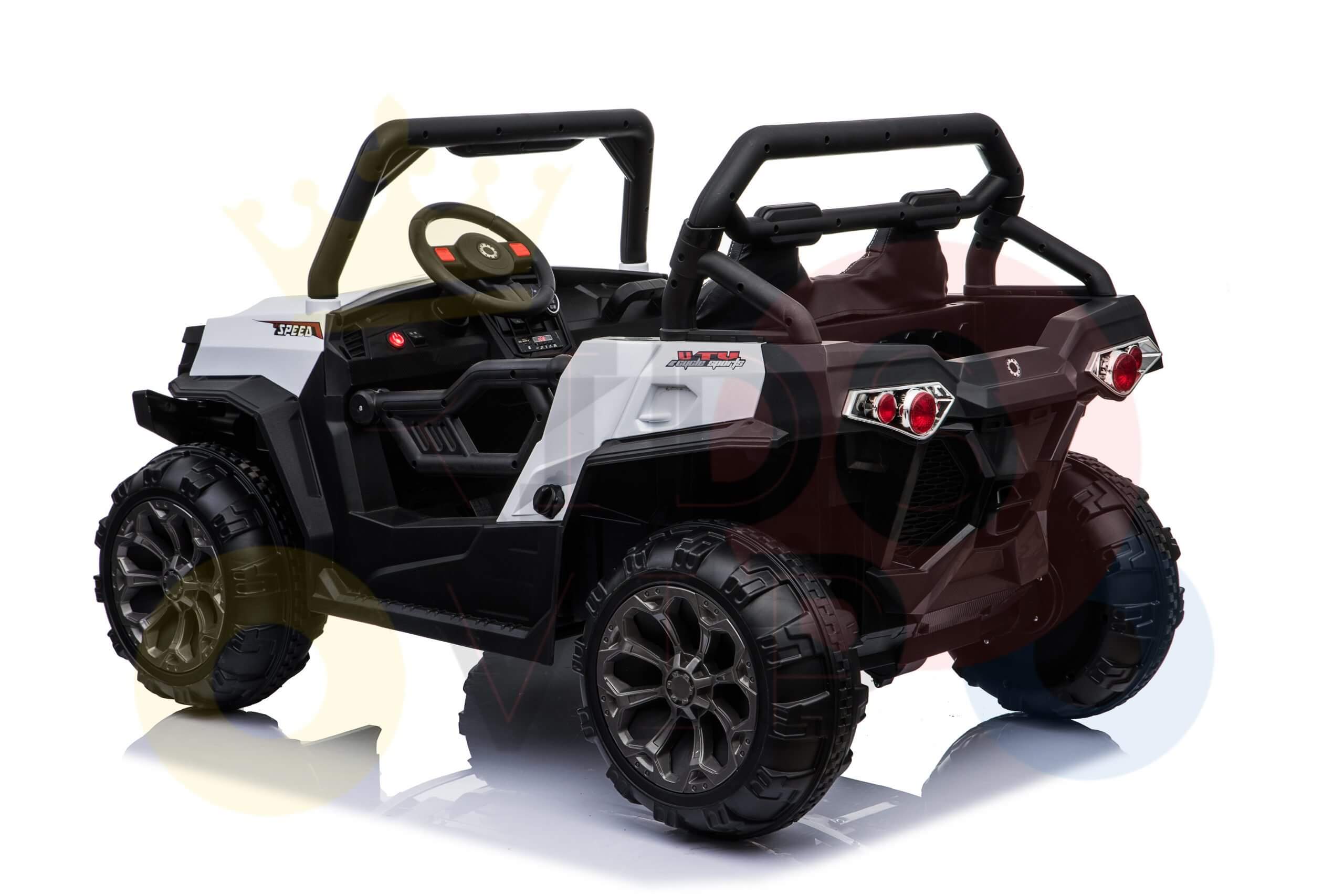 2 Seats 12V Upgraded 4WD Storm Ride On Buggy, RC image 3