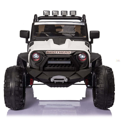 EVA Big Wheels Edition 24V Kids’ Ride-On Truck With Rubber Wheels &amp; RC image 10