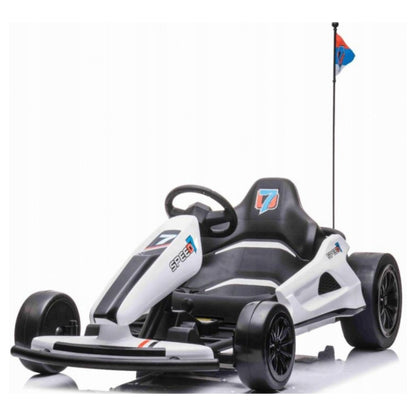 Big Kids Luxury Upgraded 24V14amp Furious Edition Drifting Go Kart, Music Amplifier, Lights image 3