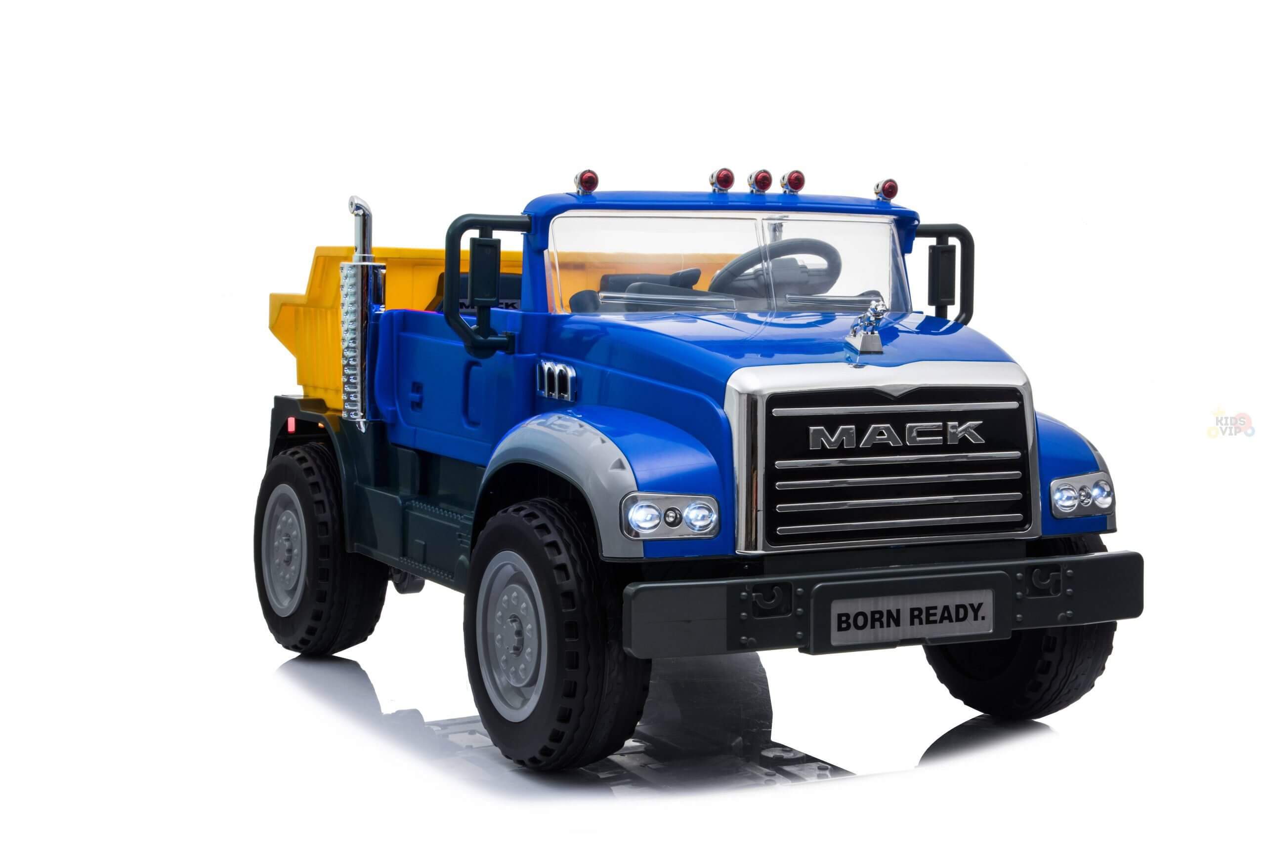 Mack Truck |  2x12V 2-Seater Ride-On Truck | Remote Control | Blue image 2