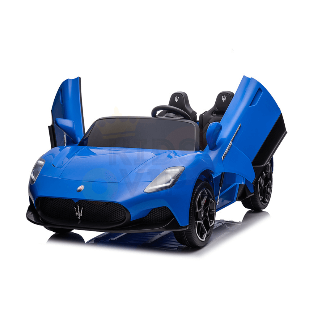 KidsVIP Licensed 24V Maserati MC20 Car for Kids W/ RC, Rubber Wheels, Music Input, Leather Seats, 4WD image 1