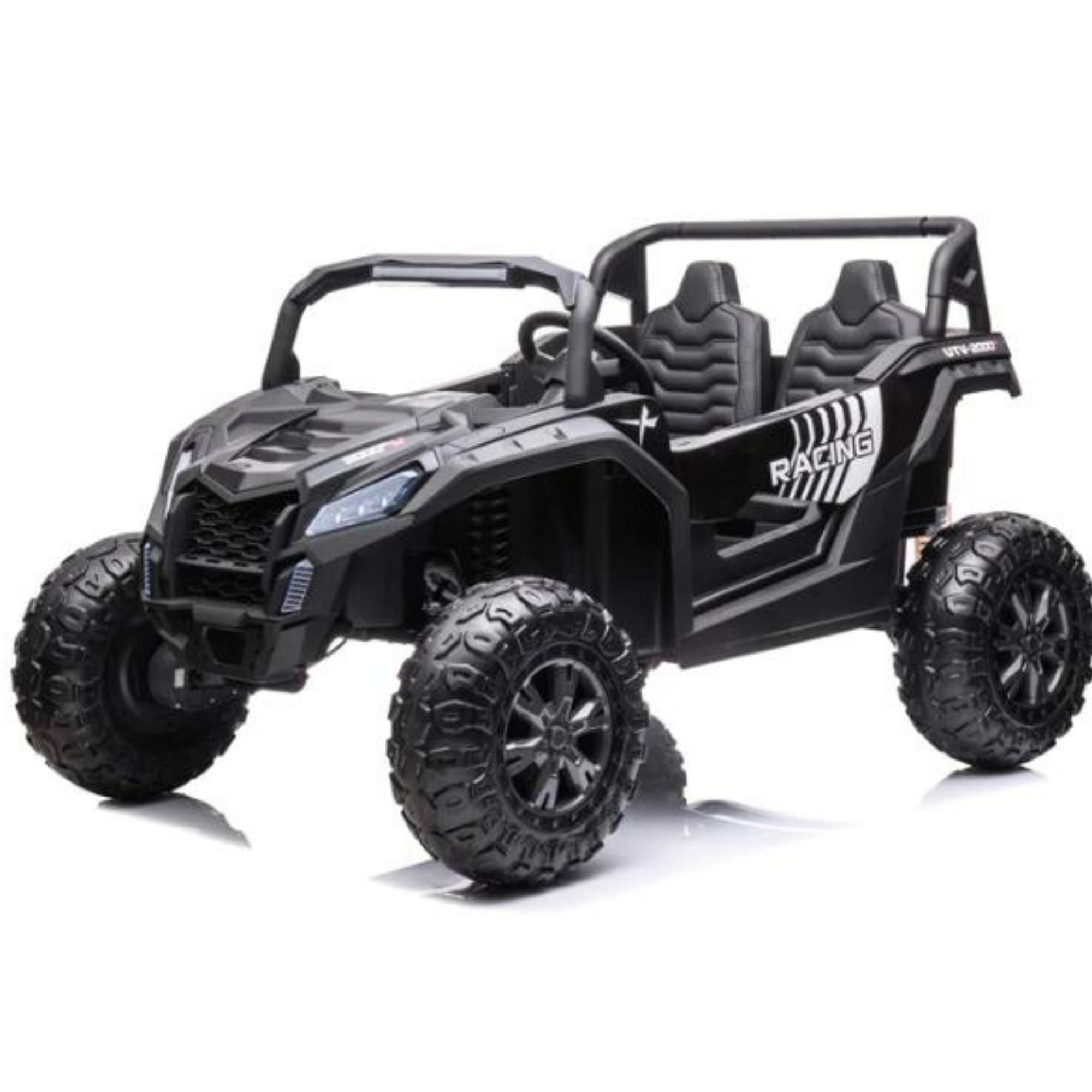 2 Seater XXL Edition Blade BT 24V/4WD Kids Exclusive Buggy/UTV With Rubber Wheels, Leather Seats image 13