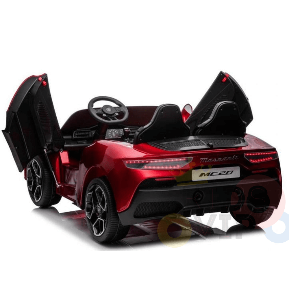 2 Seater Licensed Sport Edition Maserati MC20 24V Kids Ride-on Car With 4x4 and RC - Red image 6