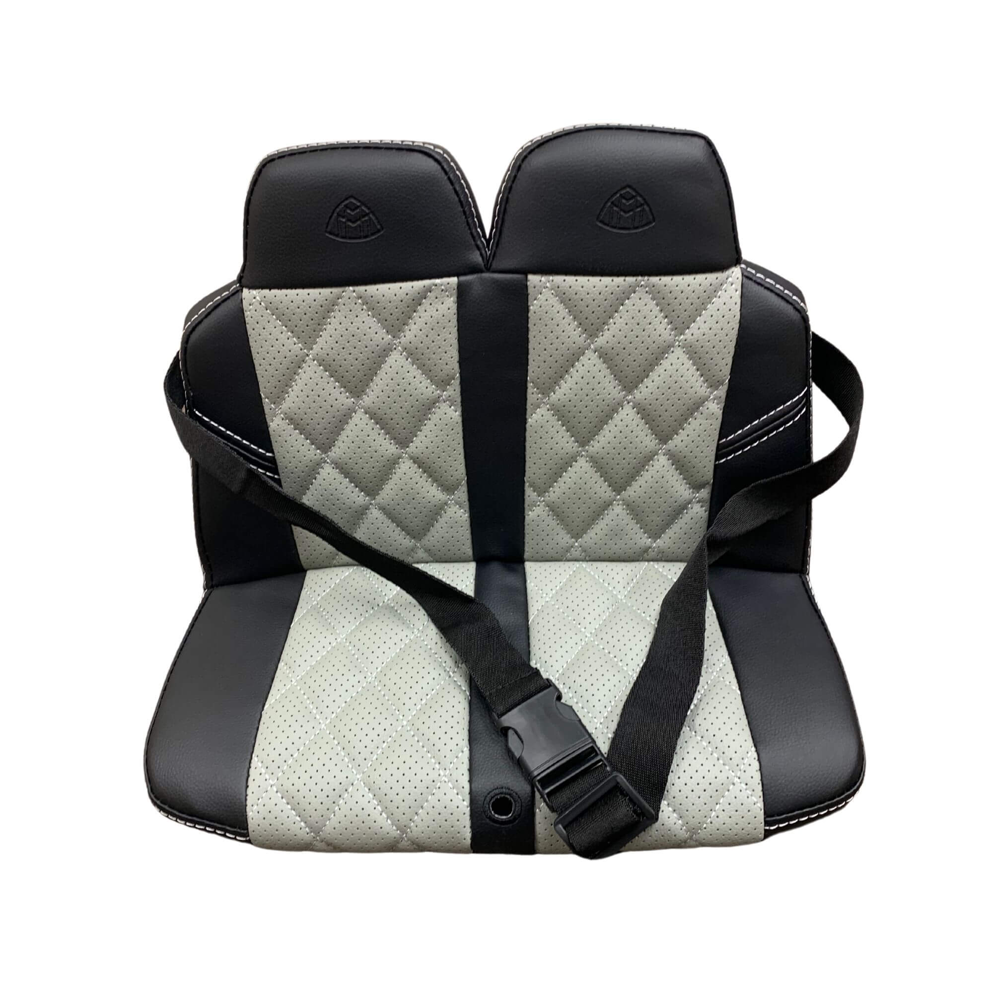 Replacement Leather Seat for 12v Mercedes Benz Maybach Kids Ride On image 0