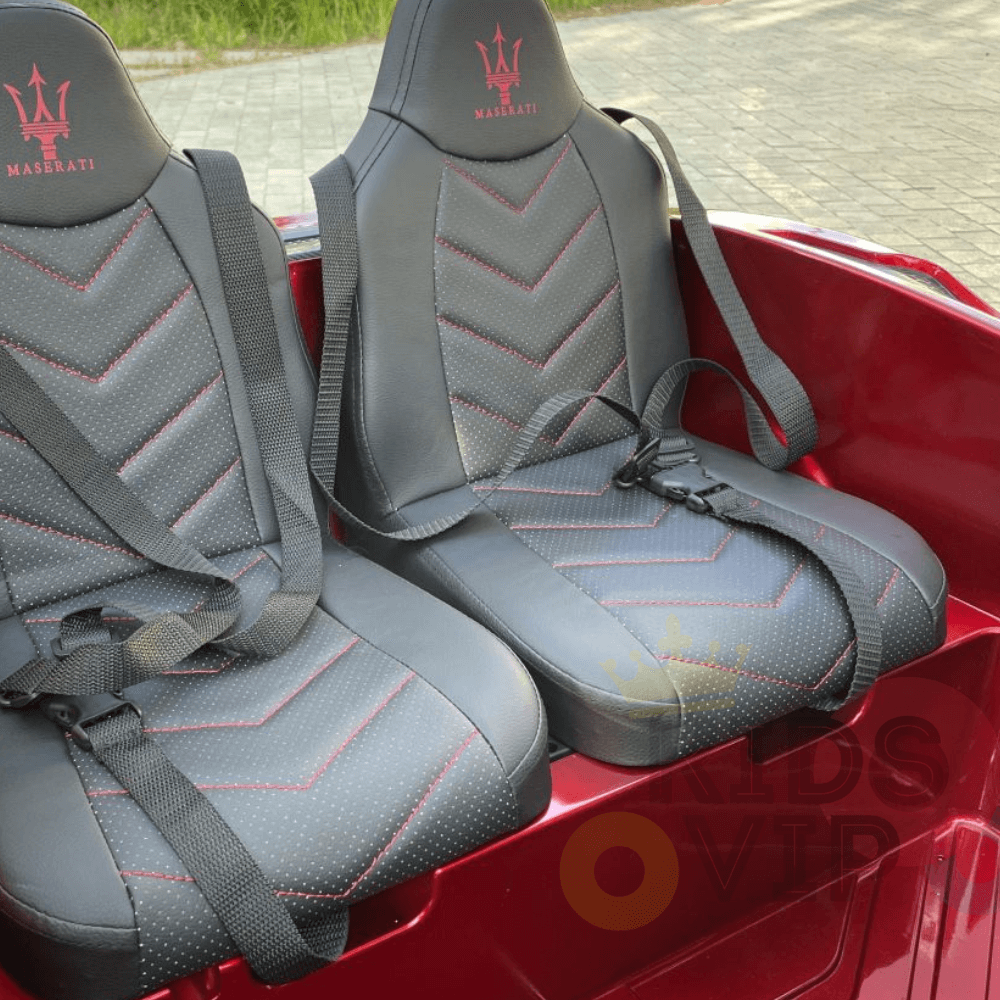 2 Seater Licensed Sport Edition Maserati MC20 24V Kids Ride-on Car With 4x4 and RC - Red image 13