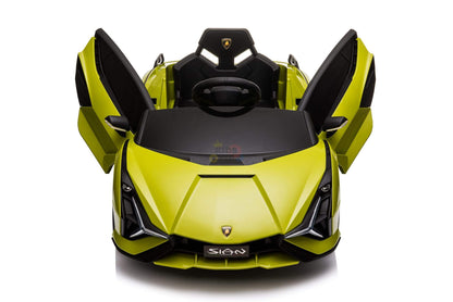 Limited Edition Lamborghini Huracan 1-Seater 12V Toddlers' and Kids' Ride-on Car w/ Rubber Wheels, Leather Seat w/ Seatbelt, Rocking Hydraulics, USB, BT, Parent RC - KIDS VIP image 3