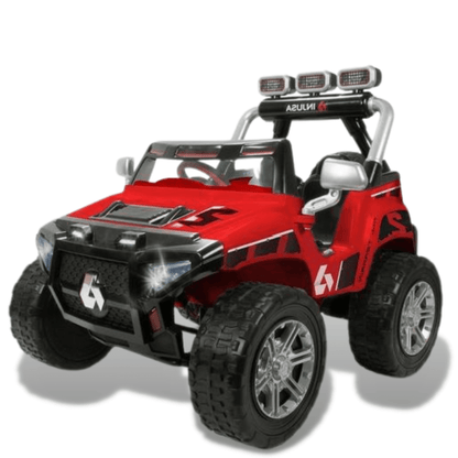 INJUSA Monster Truck 2-Seater Lifted Progressive 24V Ride-on Truck With XL Rubber Tires - NO PARENT REMOTE CONTROL image 6