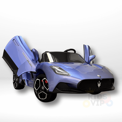 2 Seater Licensed Sport Edition Maserati MC20 24V Kids Ride-on Car With 4x4 and RC - Cornflower Blue image 10