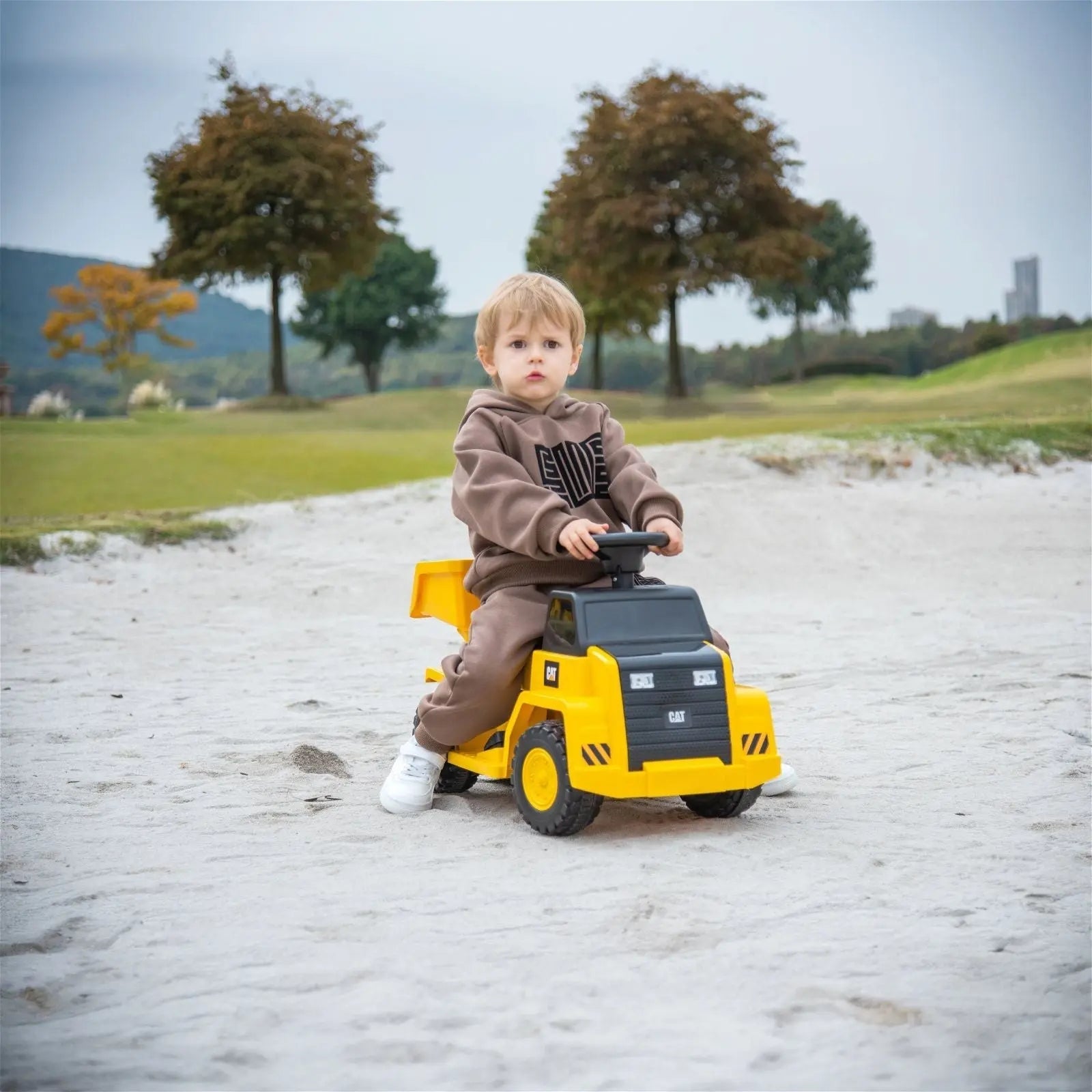 6V CAT Dump Truck Ride-On