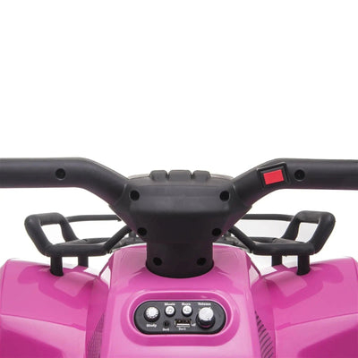 Mini 6V Ride-On Quad, USB & MP3