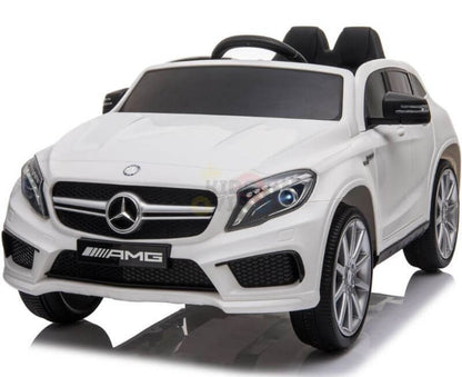 Mercedes Benz GLA 12V Ride-On | SD, USB, MP3, Remote Control | White image 12