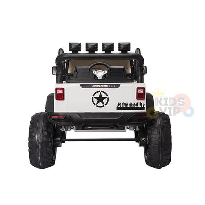 EVA Big Wheels Edition 24V Kids’ Ride-On Truck With Rubber Wheels &amp; RC image 5