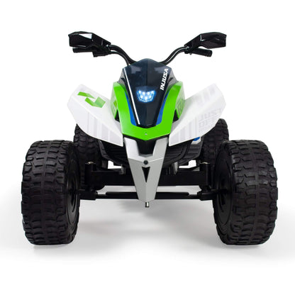 INJUSA XXL Rage Edition 24V Kids Powered Quad /ATV With Rubber Wheels - 11Km/ Hr image 11