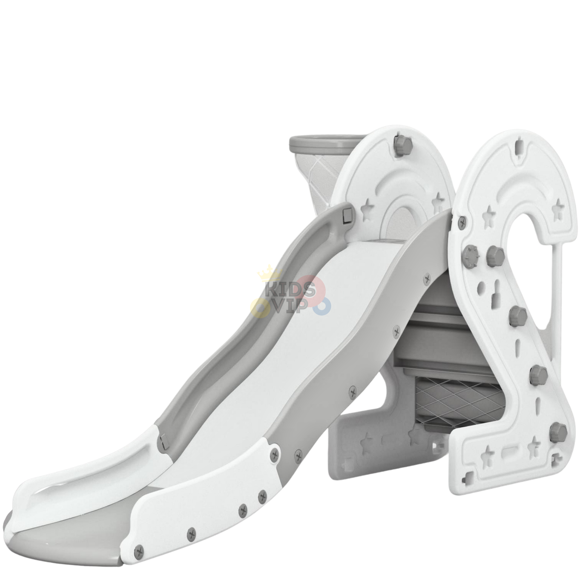 Indoor / Outdoor Number Edition Slide with Full Step and Basketball Ring for Toddlers and Infants image 10