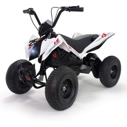 KIDSVIP INJUSA 24V X-Treme Zero Edition Ride On Quad/ATV for Kids, Rubber Wheels image 4