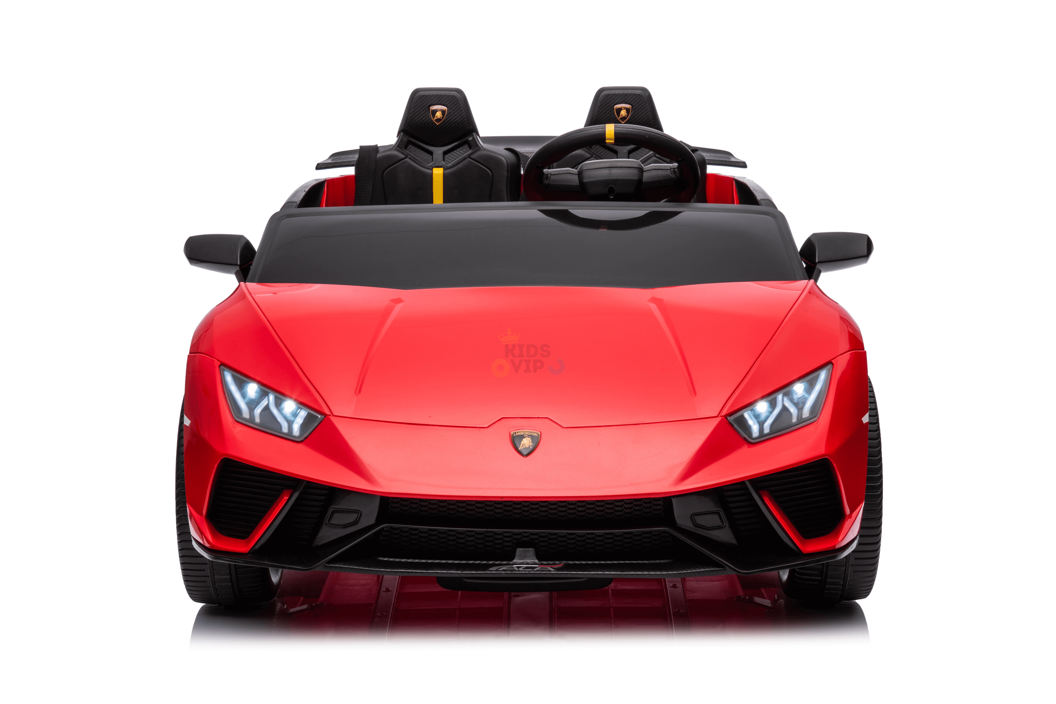 Red 2-Seater Officially Licensed 24V Lamborghini Huracan 4x4 Complete Edition Ride-On Car image 3