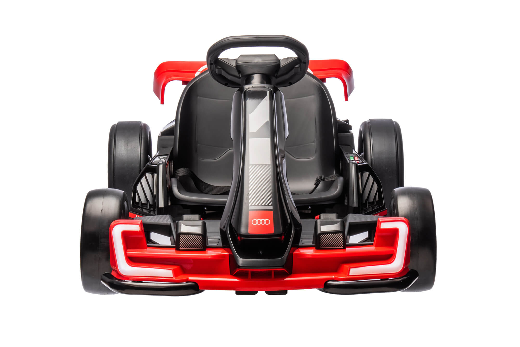 Newest Upgraded 24V Audi  Kids Drifting Go Kart - Red image 1