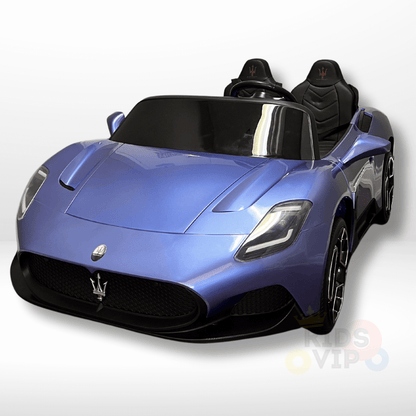 2 Seater Licensed Sport Edition Maserati MC20 24V Kids Ride-on Car With 4x4 and RC - Cornflower Blue image 3