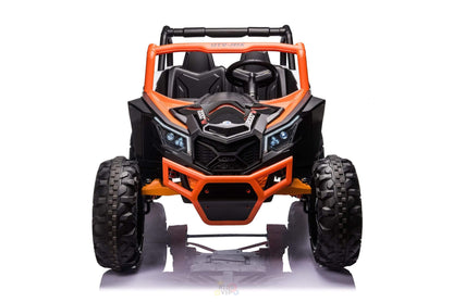 Challenger Edition 2-Seater XXL 4X4 24V Ride-On Buggy / UTV | SD, USB, MP3, 4WD | Orange image 2