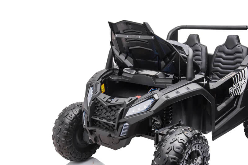 2 Seater XXL Edition Blade BT 24V/4WD Kids Exclusive Buggy/UTV With Rubber Wheels, Leather Seats image 2