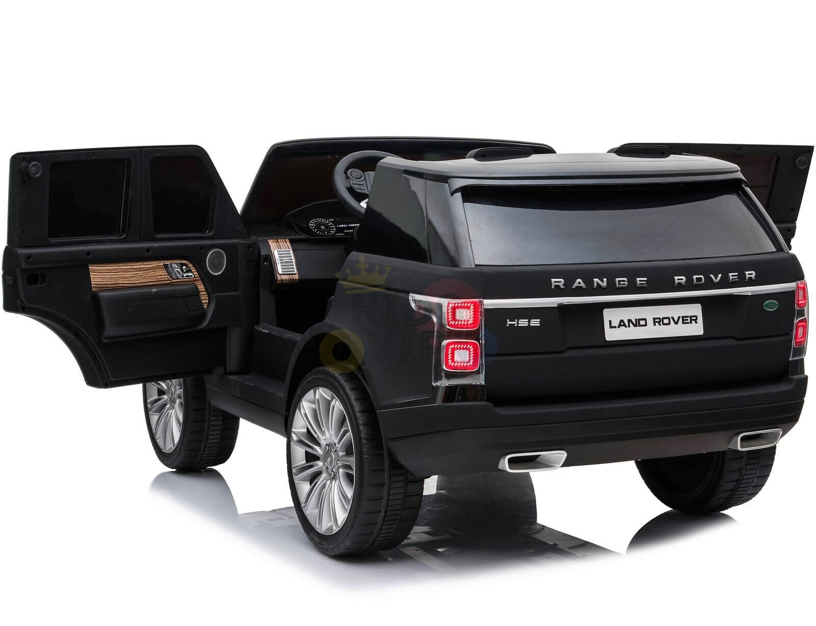 Matte Special Edition 24V Range Rover Ride-On Suv, 2-Seater, MP4, Leather Seats, Rubber Wheels image 4
