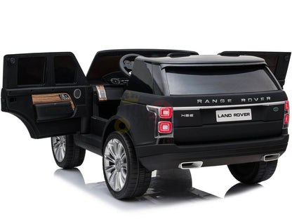 Matte Special Edition 24V Range Rover Ride-On Suv, 2-Seater, MP4, Leather Seats, Rubber Wheels image 4