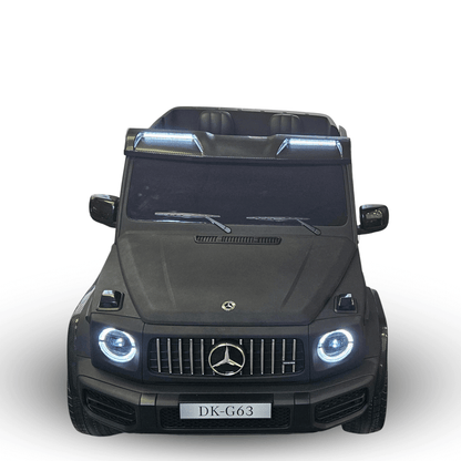 24V/4WD Platinum Edition XXL Mercedes G63 Kids Ride on Truck, MP4, 2x24V Batteries, EVA Wheels, Leather Seats, RC image 5