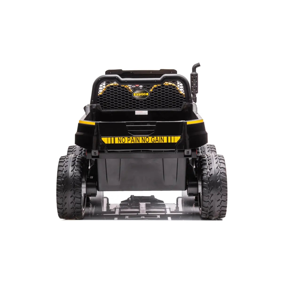 6-Wheeler 24V 2-Seater Ride-on Tractor Trailer with Dump Cart and Parental Remote