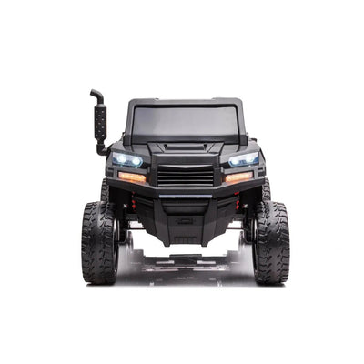6-Wheeler 24V 2-Seater Ride-on Tractor Trailer with Dump Cart and Parental Remote