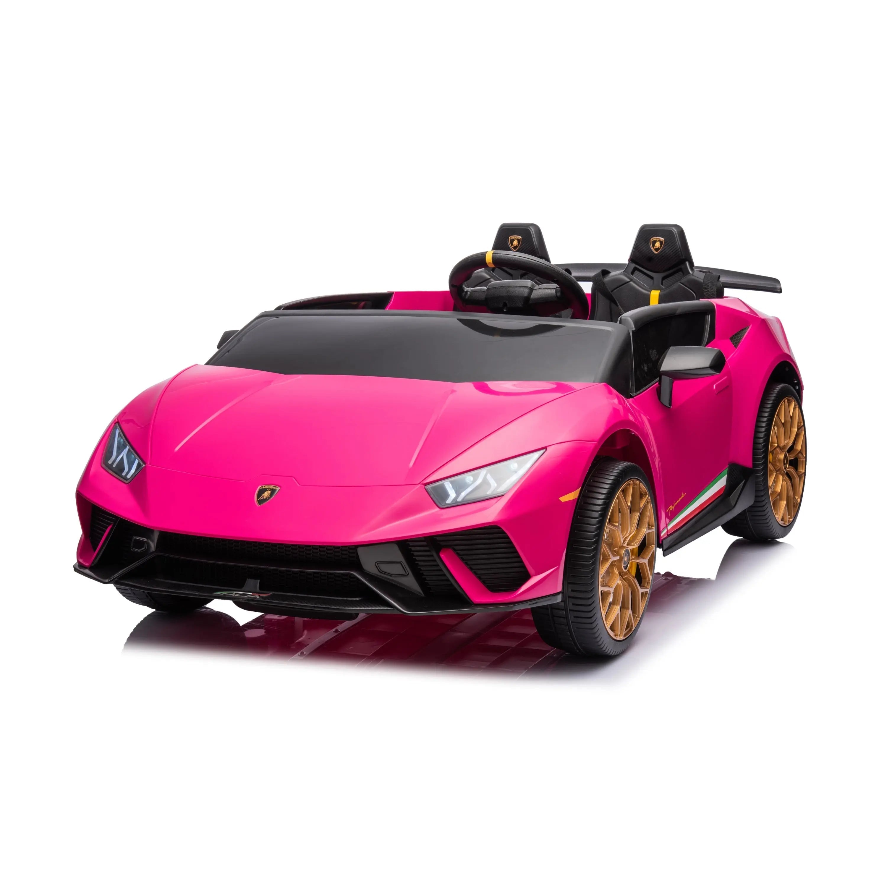 Lamborghini Huracan 24V 2-Seater Kids Ride-On Car