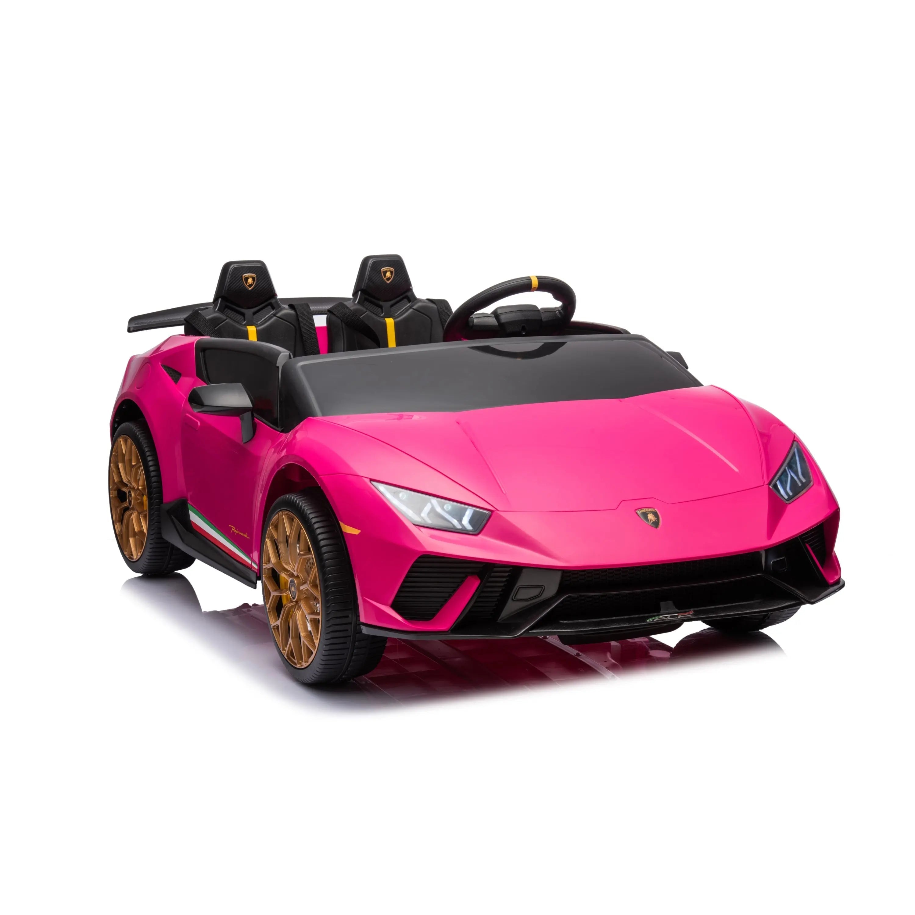 Lamborghini Huracan 24V 2-Seater Kids Ride-On Car
