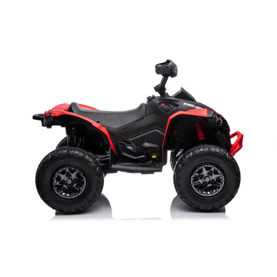 Red Officially Licensed Can-Am Renegade 24V Kids Ride-On ATV