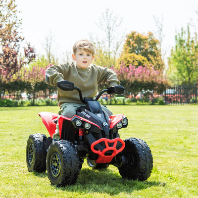Red Officially Licensed Can-Am Renegade 24V Kids Ride-On ATV