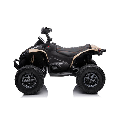 Beige Officially Licensed Can-Am Renegade 24V Kids Ride-On ATV