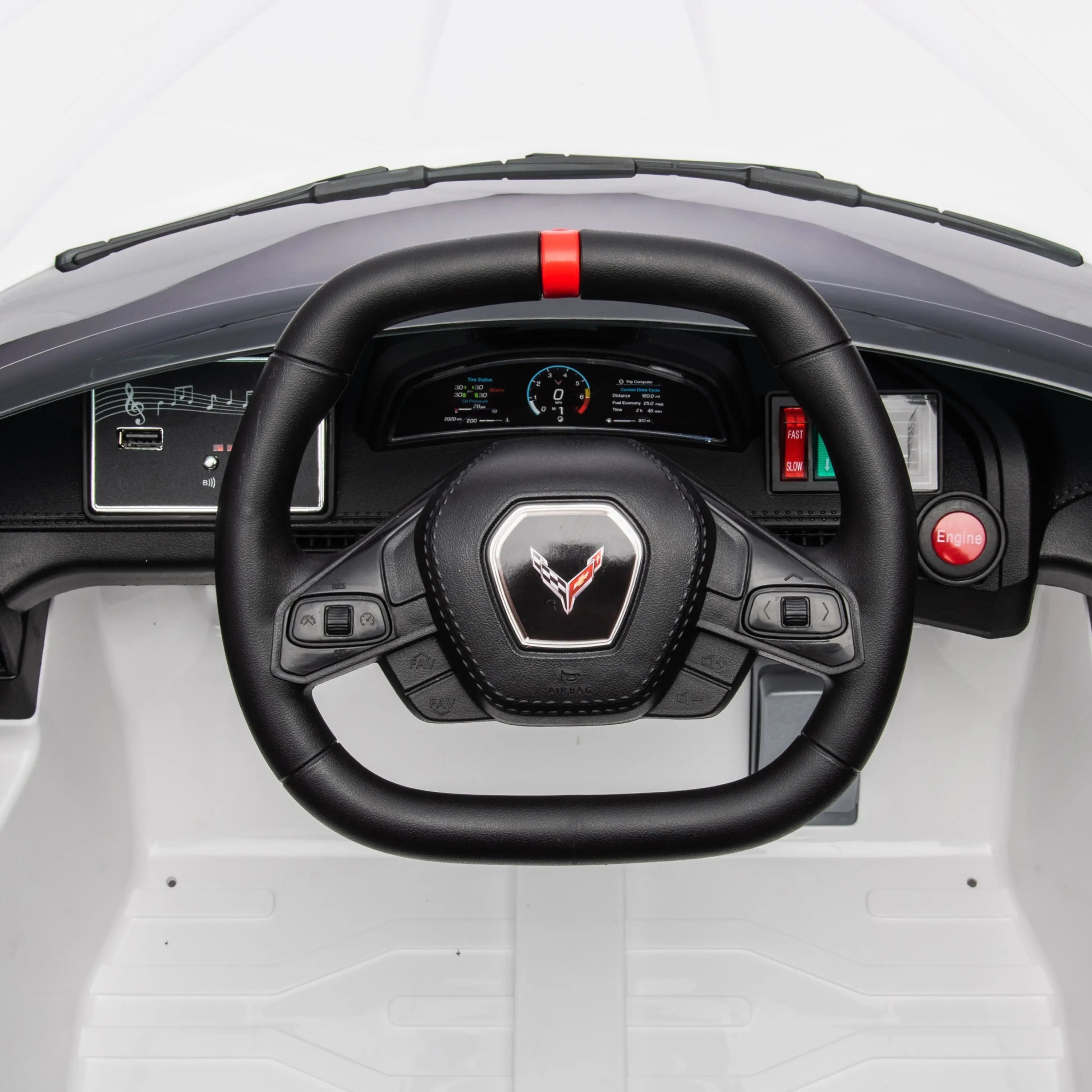 Chevrolet Corvette C8 12V 1-Seater Ride-On Car