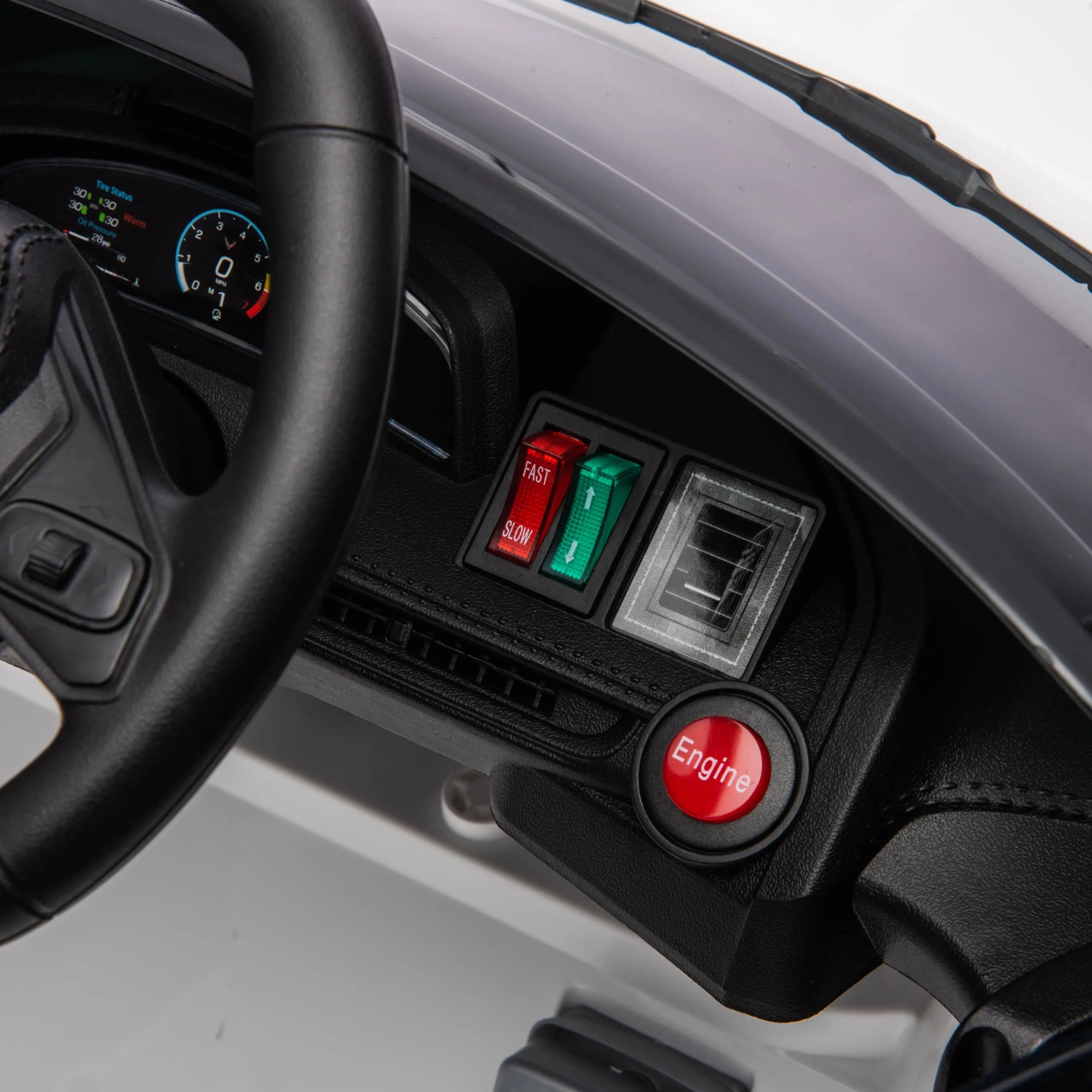 Chevrolet Corvette C8 12V 1-Seater Ride-On Car