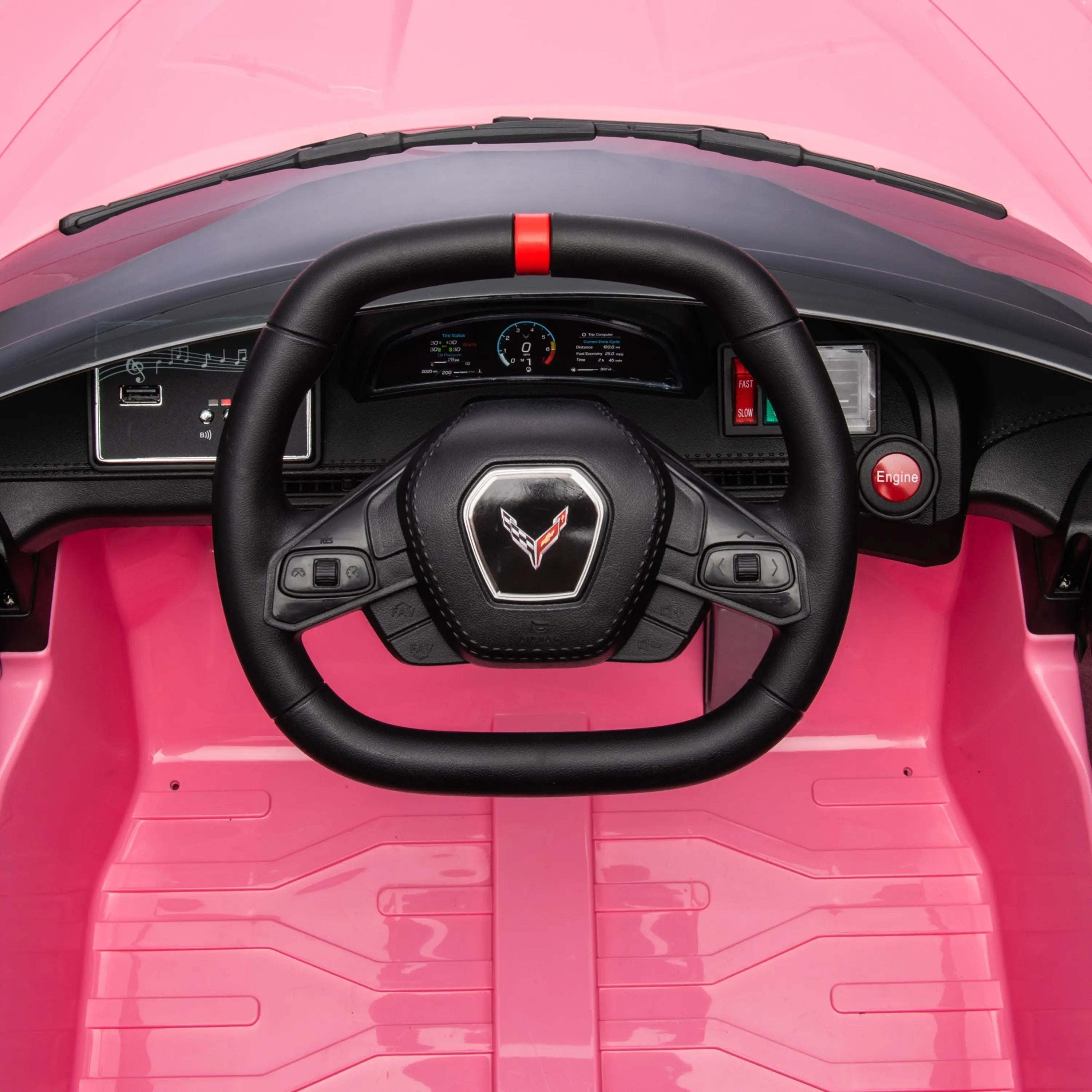 Chevrolet Corvette C8 12V 1-Seater Ride-On Car