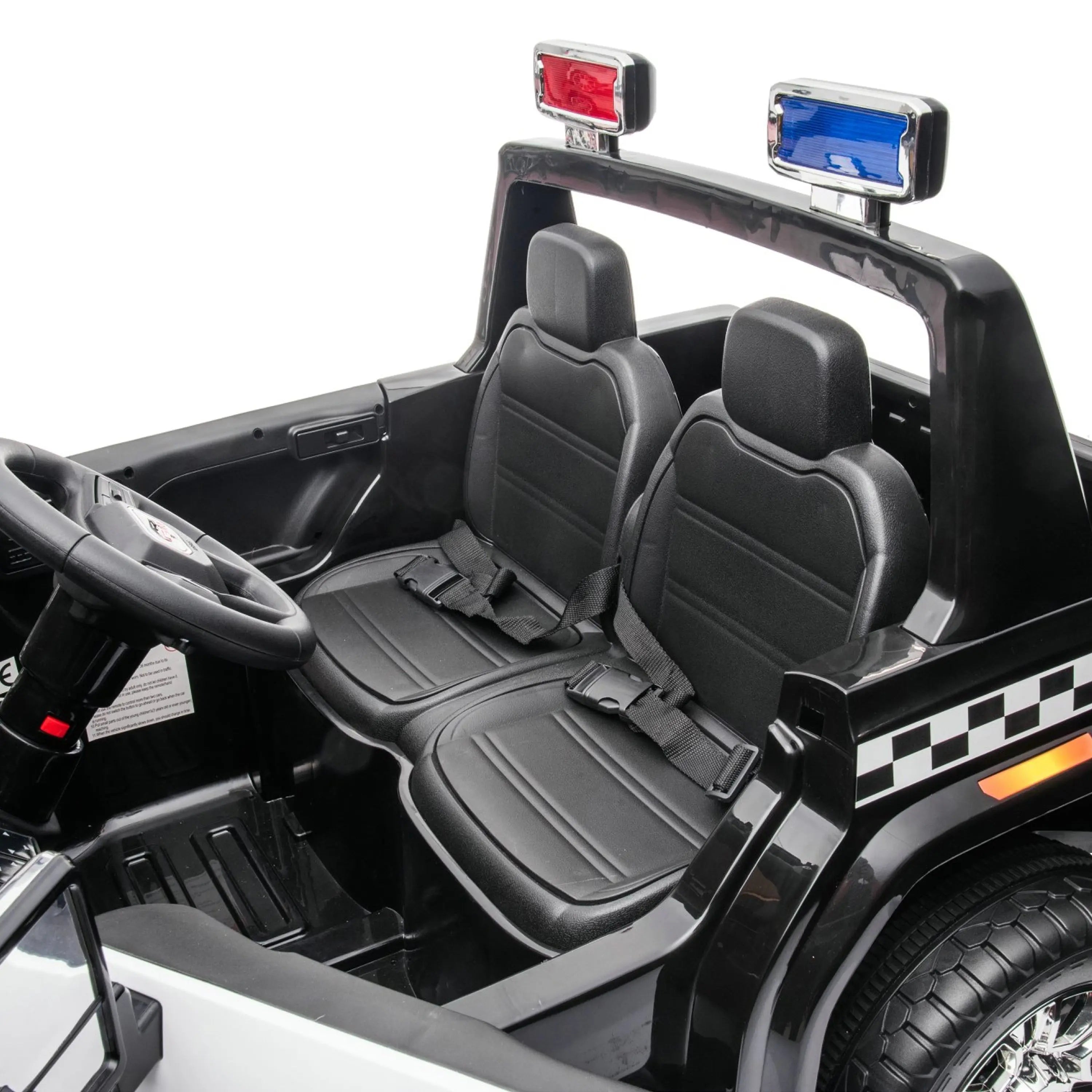 GMC Sierra Denali 24V 2-Seater Ride-On Police Truck