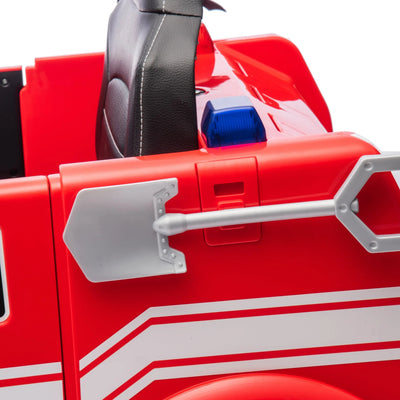 12V Fire Truck Edition Ride-On for Toddlers