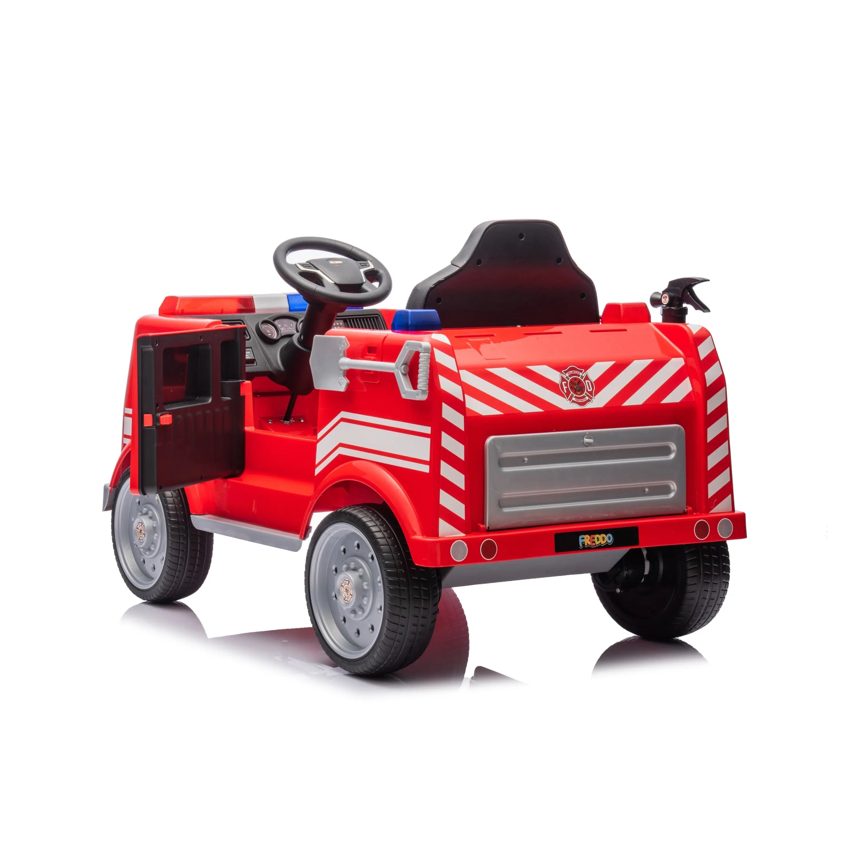 12V Fire Truck Edition Ride-On for Toddlers