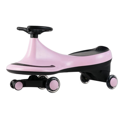 Kids Swing Car with Flashing Wheels