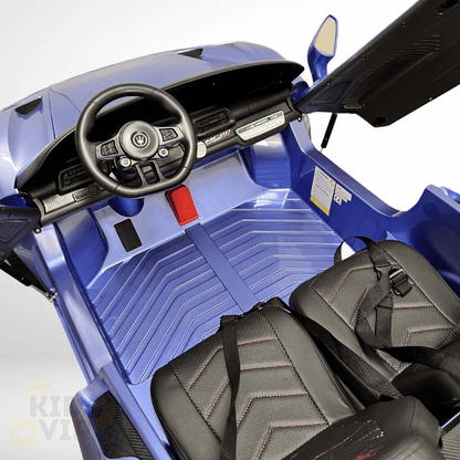 2 Seater Licensed Sport Edition Maserati MC20 24V Kids Ride-on Car With 4x4 and RC - Cornflower Blue image 7