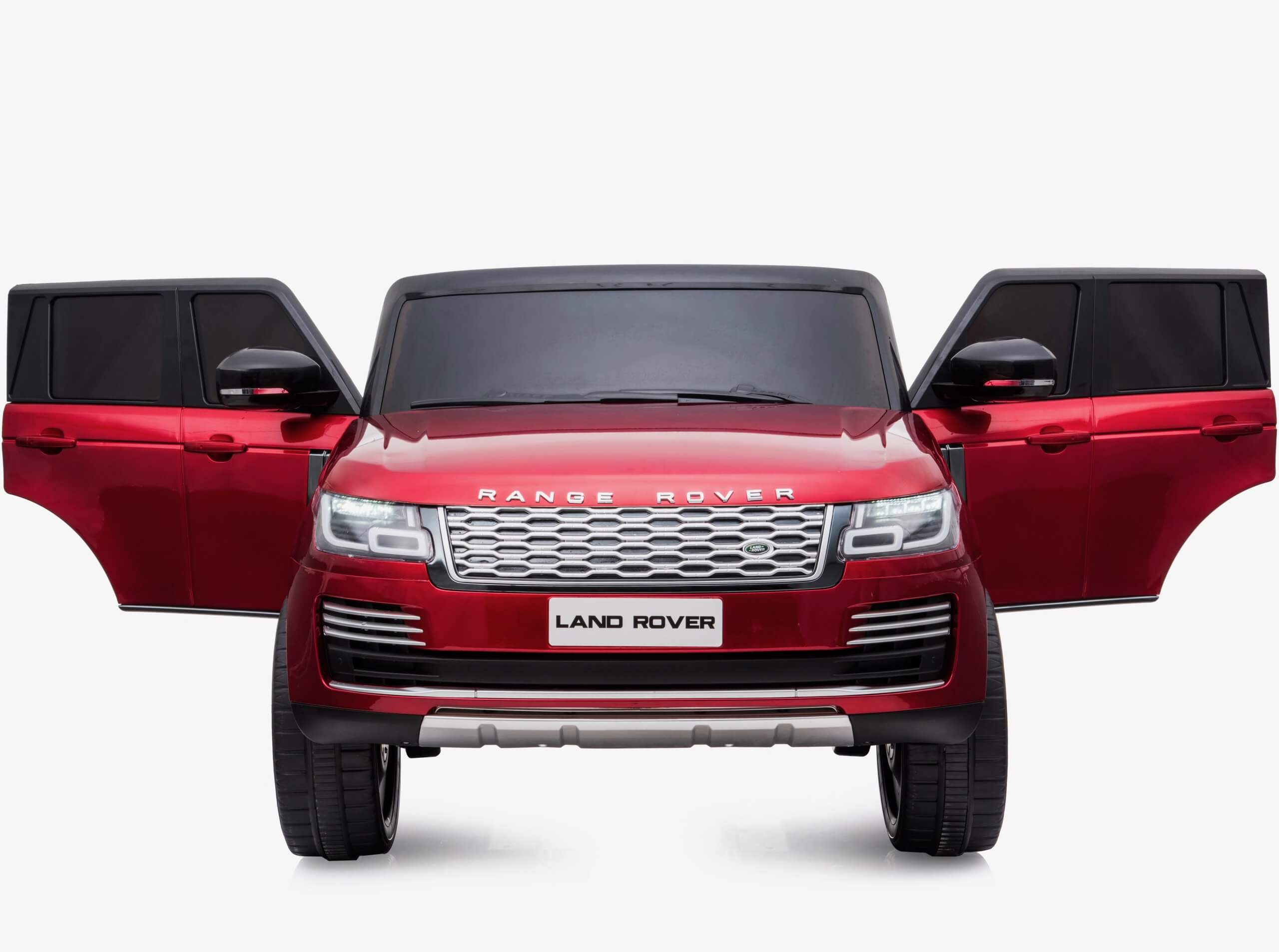 Ultimate Luxury: Red Cherry 2-Seater 24V XXL MP4 Edition Range Rover HSE Ride-On Car for Kids image 12