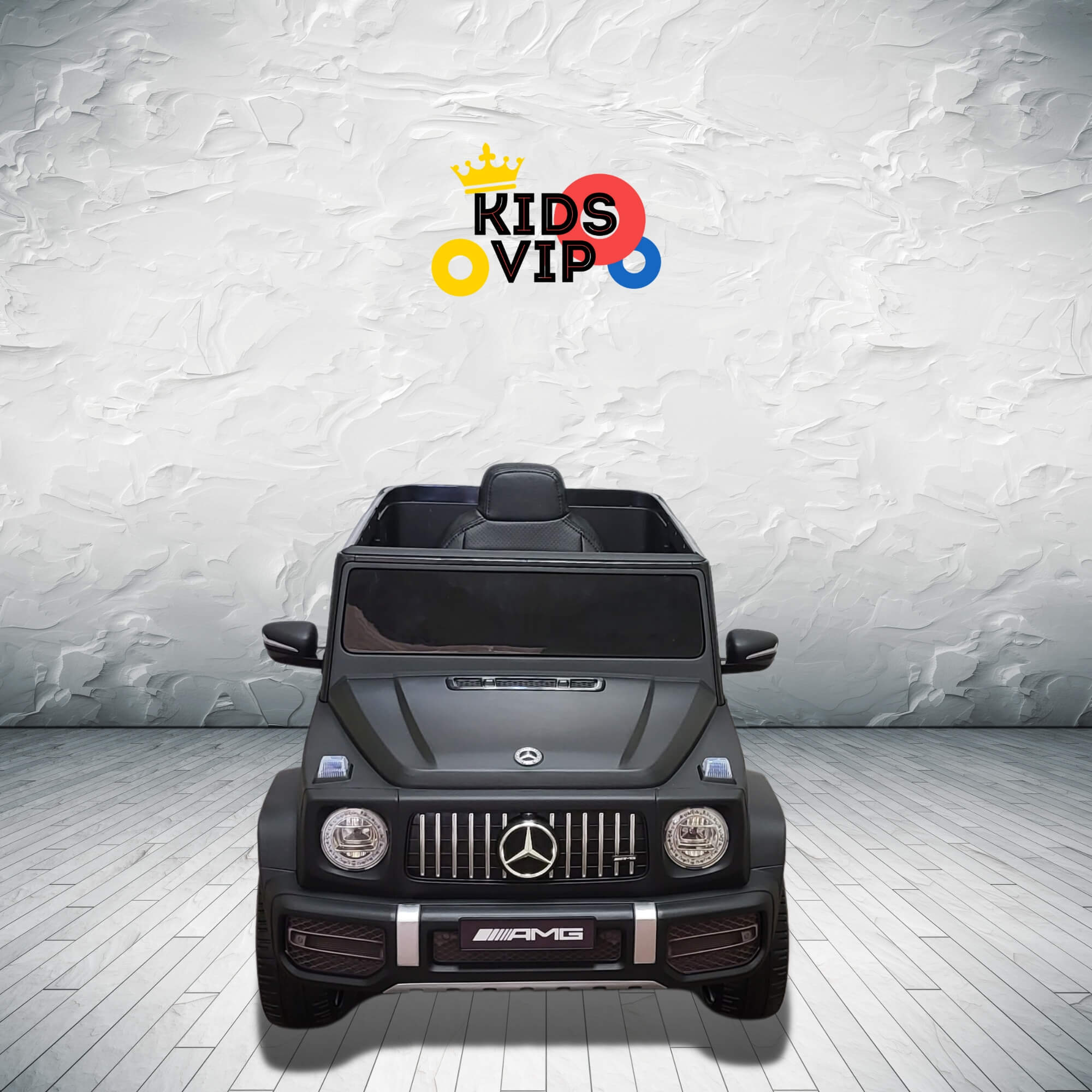 Luxury Matte Edition Mercedes Benz AMG G63 12V Ride-On Truck, BT, RC image 1