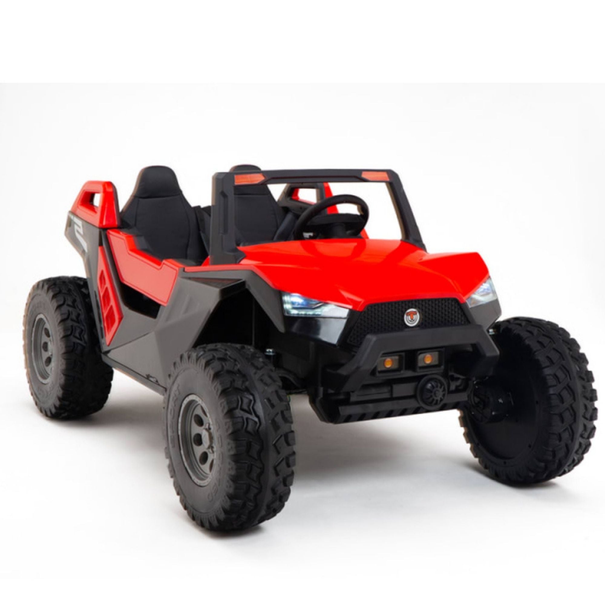 Red - 2 Seater Upgraded XXL 24V Dune Adventure 4X4 Edition Ride On Buggy UTV image 19