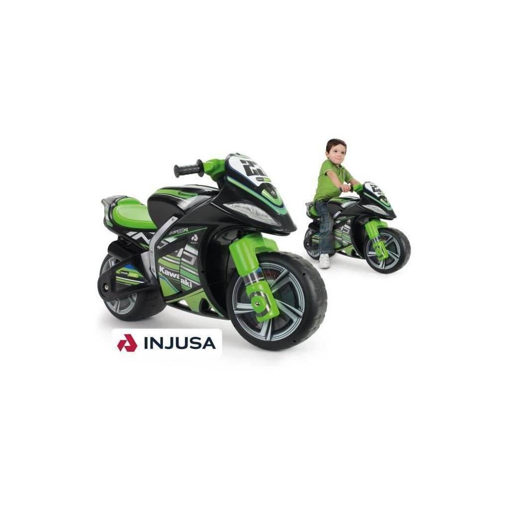 INJUSA | Kawasaki Balance Bike | Licensed Winner Edition image 6
