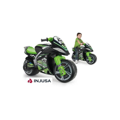 INJUSA | Kawasaki Balance Bike | Licensed Winner Edition image 6
