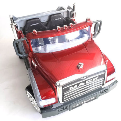 Officially Licensed Mack Truck 2-Seater 2x12-Volt Ride-on For Kids and Toddlers w/ MP3 USB SD Remote control &amp; Tipper- KIDS VIP image 16