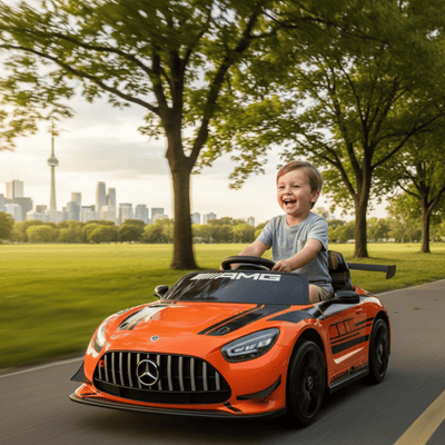 Orange, Complete Sport 12V Official Mercedes-Benz GT3, RC.