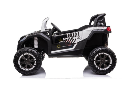 2 Seater XXL Edition Blade BT 24V/4WD Kids Exclusive Buggy/UTV With Rubber Wheels, Leather Seats image 3